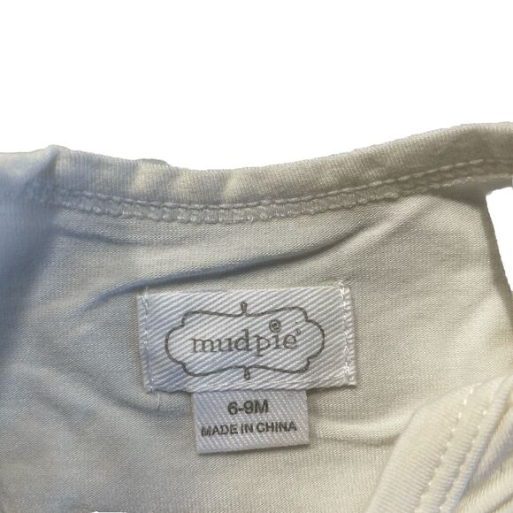 Lot of 3 Baby Girl 6-9M Assorted Brands Baby Clothes Quilted Vest, Pant, Top - Picture 7 of 11